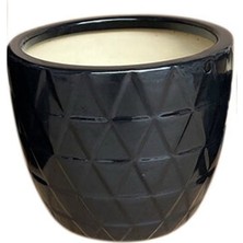 4 Adet Gardenzone Küçük Boy Seramik Saksı (HG23-280) 15,5 cm