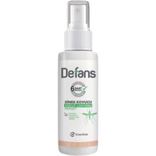 4 Adet Defans Protect Sinek Kovucu Vücut Spreyi 50 ml