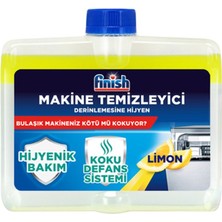 3 Adet Finish Bulaşık Makinesi Hijyen Temizleyici 250 ml Limon