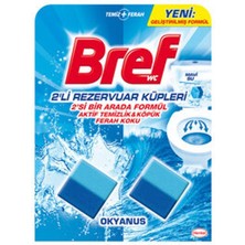 6 Adet Bref Rezervuar Küpleri Okyanus 2 x 42 G