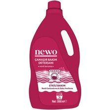 6 Adet Newo Sıvı Çamaşır Bakım Deterjanı Renkli 3l