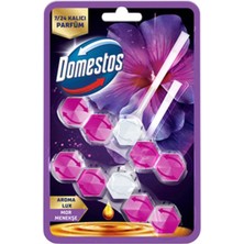 5 Adet Domestos Wc Blok Lux Hibiskus & Kırmızı Meyveler 2 x 50 G
