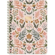 Indispensablely 2026-A5 Spr.sert Kp.haftalık Ajanda - Bahçe