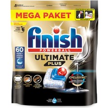 5 Adet Finish Ultimate Plus Hepsi 1 Arada 60 Tablet 732G