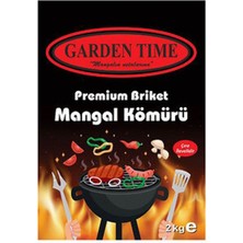 Garden Time 4 Adet Garden Tıme Premıum Brıket Kömür 2kg