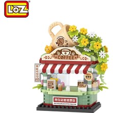 Aesco LZ-8852 Loz Kahve Dükkanı 290 Parça Block Oyuncak