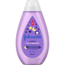 6 Adet Johnsons Bedtime Saç ve Vücut Şampuanı 500 ml