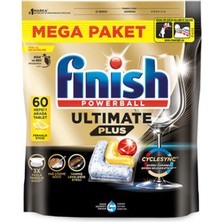 6 Adet Finish Ultimate Plus Limon 60 Tablet