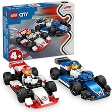 Indispensablely City F1 Williams Racing Haas F1 Yarış Arabaları 60464-4 Yaş Üzeri Çocuklar Için 2 F1 Pil