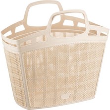 1 Adet Bee Home Jute Piknik ve Pazar Çantası