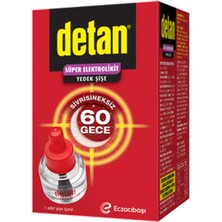 3 Adet Detan Sivrisineksiz 60 Gece Elektrolikit 48.93 ml