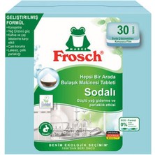 3 Adet Frosch Sodalı Bulaşık Tableti 30 Tablet 540 G