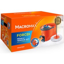 4 Adet Macromax Force Pedallı Otomatik Temizlik Seti