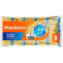 6 Adet Macromax Bubble Sünger 5'li