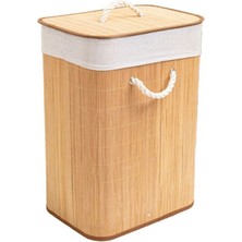 6 Adet Pablito Bambu Çamaşır Sepeti 72 L