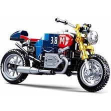 Indispensablely Sluban Model Bricks Motorsiklet Yapım Seti, 197 Parça