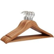 6 Adet My Hanger 3'lü Ahsap Askı