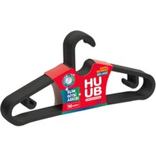 1 Adet Huub Slim Askı 10'lu