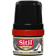 6 Adet Sitil Siyah Krem Ayakkabı Boyası 60 ml