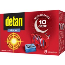 4 Adet Detan Mat Makine +  10 Adet Mat Hediye Set