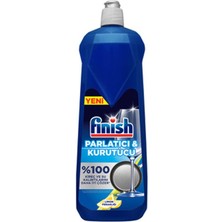 6 Adet Finish Bulaşık Makinesi Parlatıcı Limonlu 800 ml