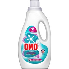1 Adet Omo Active Cold Power Beyazlar ve Renkliler Için Sıvı Deterjan 1500 ml