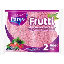 6 Adet Parex Frutti Konfor Sünger 2'li