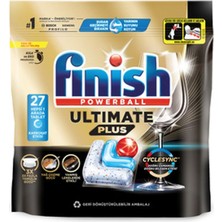1 Adet Finish Ultimate Plus Bulaşık Makinesi Tableti 27'li 329 G