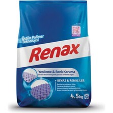6 Adet Renax Beyaz ve Renkliler Için Matik Deterjan 4.5kg