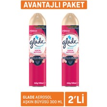 5 Adet Glade Aerosol Aşkın Büyüsü 2 x 300 ml