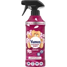 2 Adet Yumoş Sprey Yıkanması Zor Eşyalar Için Giysi Spreyi Sakura 450 ml
