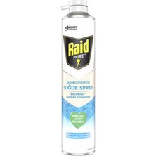 1 Adet Raid Pure Böcek Dondurucu Sprey 350 ml