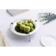 MAT Steel Ayaklı Büyük Meyve Sunum Tabağı , 2151S