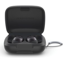Sennheiser Momentum Sport - Fitness Izleme Özellikli Kablosuz Bluetooth Kulaklık, Anc, IP55, 24 Saat Pil, Dokunmatik Kontrol - Antrenman Için Kulak Içi Spor Kulaklıkları - Grafit
