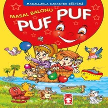 TeknoKapsül Masal Bnu Puf Puf - Masallarla Karakter Eğitimi (Fleksi Cilt)