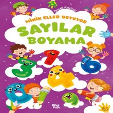 TeknoKapsül Minik Eller Boyuyor – Sayılar Boyama Kitabı (Örnek Li)