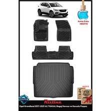 Rizline Opel Grandland 2017-2021 Alt Bagaj Bagaj Havuzu ve Havuzlu Paspas