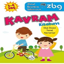 TeknoKapsül Zbg 3-4 Yaş Kavram Kitabım