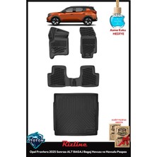 Rizline Opel Frontera 2025 Sonrası Alt Bagaj Bagaj Havuzu ve Havuzlu Paspas