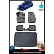 Rizline Opel Corsa Elektrikli 2019 Sonrası Bagaj Havuzu ve Havuzlu Paspas