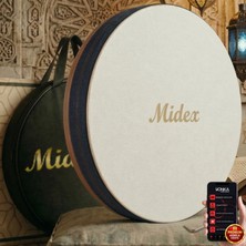 Midex BR-410 Kaliteli Bendir Def Akort Ayarlı El Tutma Oyuklu Çantalı