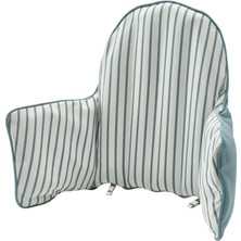 IKEA Antılop Mavi-Beyaz Destek Minderi Kılıfı