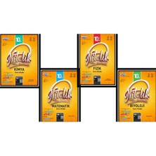 Okul Marketim NİTELİK YAYINLARI 10.sınıf Beceri Temelli Fizik Kimya Biyoloji Matematik Soru Kitabı 4lü Set