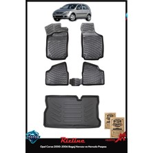 Rizline Opel Corsa 2000-2006 Bagaj Havuzu ve Havuzlu Paspas
