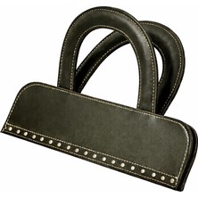 Mıknatıslı Üst Takım Haki Çanta Aksesuarı Suni Deri 30X7CM Dior Sap