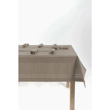 Ypc Colber Çizgili Masa Örtüsü Dertsiz 150X210 cm