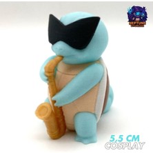 Neptune3D #0007 Gözlüklü Epik Saksafoncu Squirtle