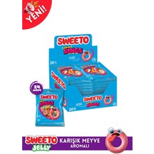 Sweeto Jelly Ekşi Halkalar / Sour Rings 24'lü Kutu