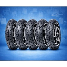 Servis 3.50-10 Tl 5'li Paket Nitro Hd 51J 6pr (6 Kat) Schooter Lastik (2025 Üretim)