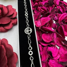 Victoria 925 Ayar Gümüş Hayat Ağacı Bileklik – Zirkon Taşlı Şık Kadın Bileklik